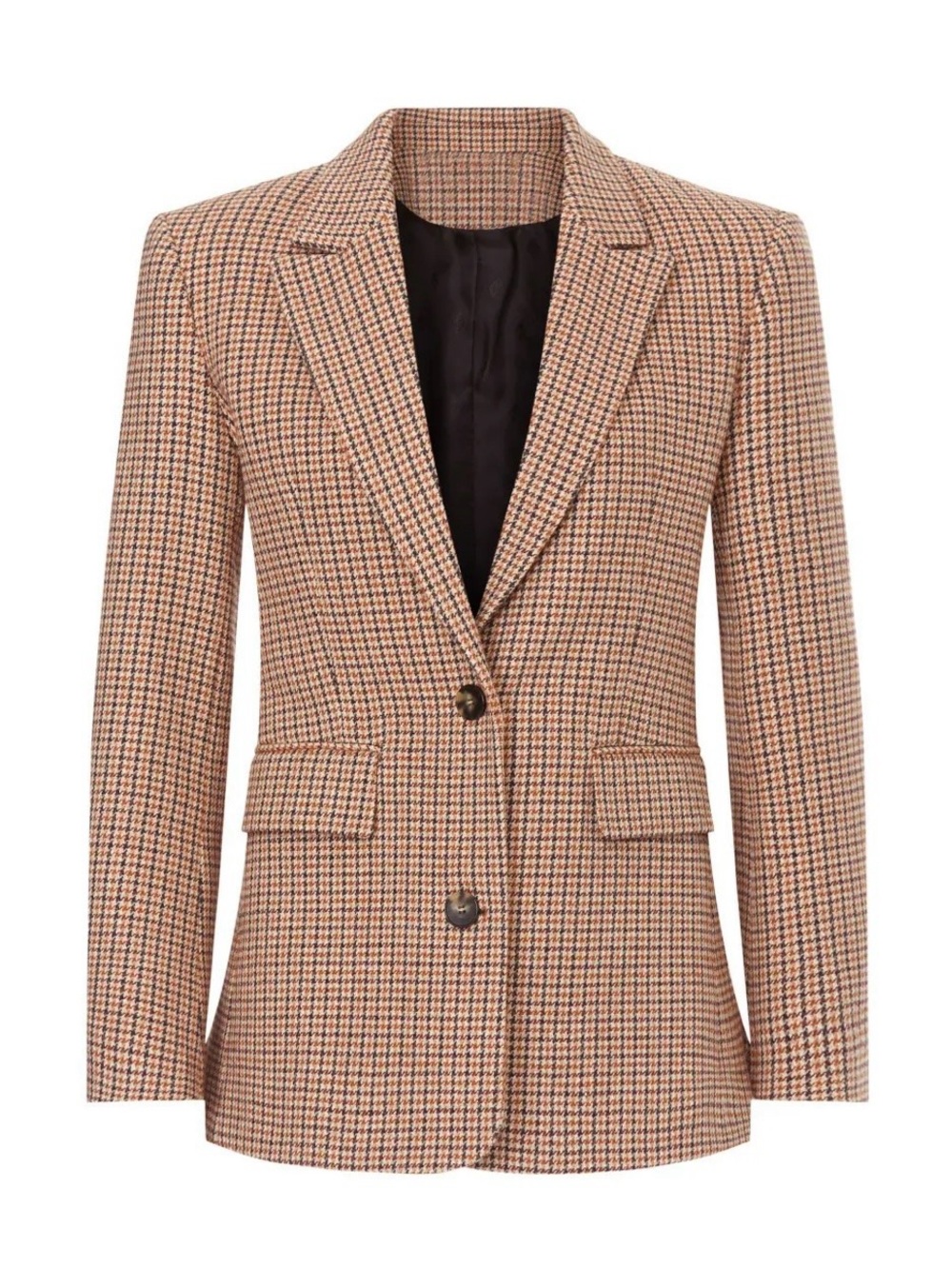 NWT Maje Checked Tailored Blazer, size 34